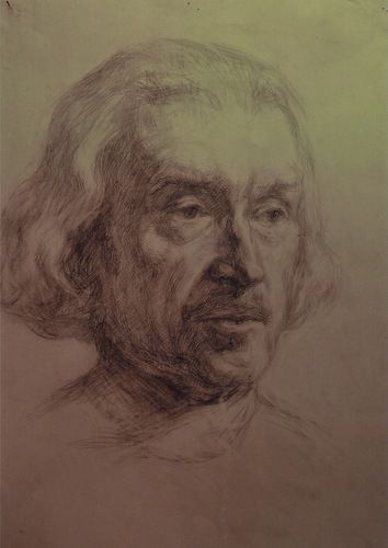 Portrait of Mr. D
Pencil on paper : PORTRAITS : Alina Panova Official Website-Multidisciplinary Artist, Designer, Producer