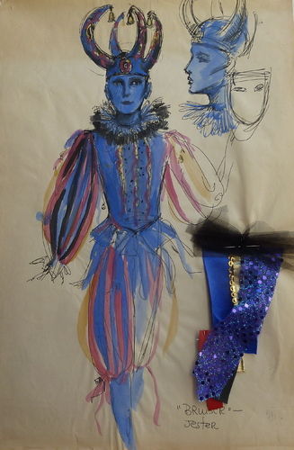 Costume Sketch "Joker".
"Bruiser" directed by George Romero : FILM COSTUMES : Alina Panova Official Website-Multidisciplinary Artist, Designer, Producer