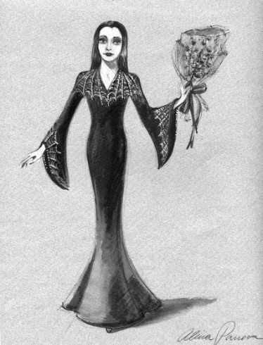Sketch "Wednesday Addams".
"Addams Family Values"
directed by Barry Sonnenfeld : FILM COSTUMES : Alina Panova Official Website-Multidisciplinary Artist, Designer, Producer